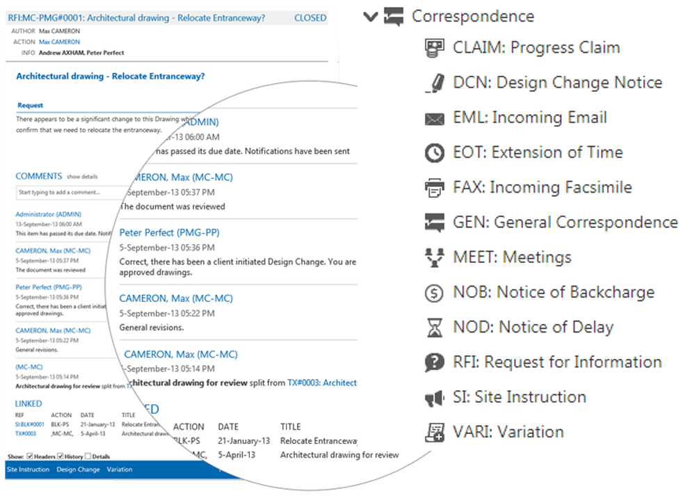 screenshot of RIB CX